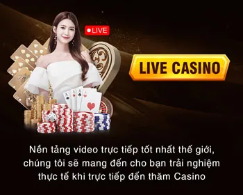 Bàn Baccarat trực tiếp với dealer xinh đẹp tại bkwin game